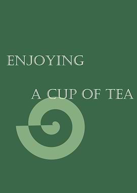 Enjoying a Cup of Tea