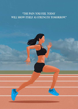 Motivational Runner quote