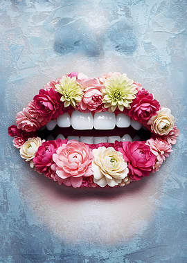 Floral Lips Beauty