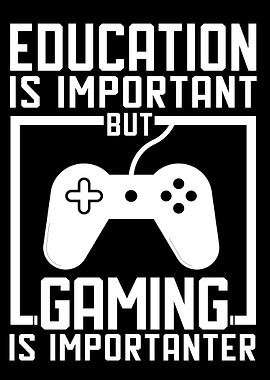 Education vs Gaming: A Humorous Take