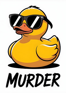 Cool Duck with Sunglasses - Murder