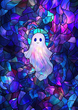 Stained Glass Ghost