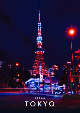 Tokyo Tower at Night
