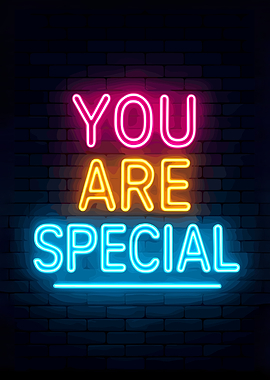 You Are Special Neon Sign