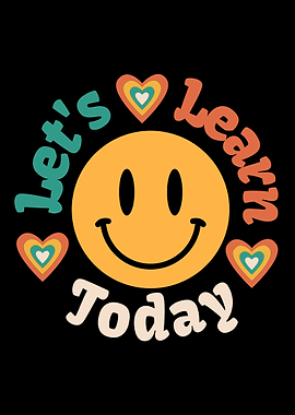 Let's Learn Today Smiley Face