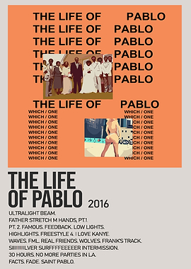 The Life of Pablo Album Art