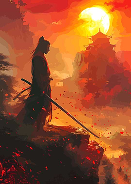 Sekiro Sunset Landscape