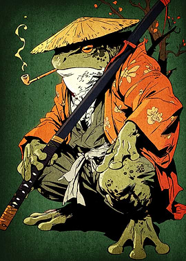 Frog Samurai Katana