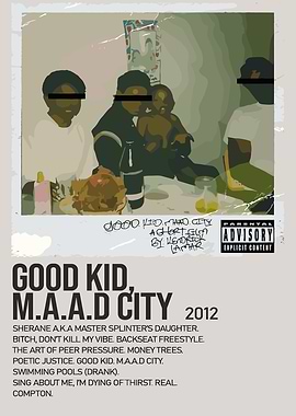 Good Kid, M.A.A.D City Album Cover