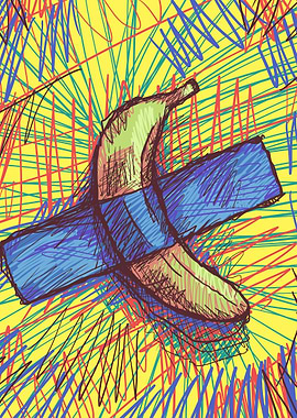 Banana Pop Art