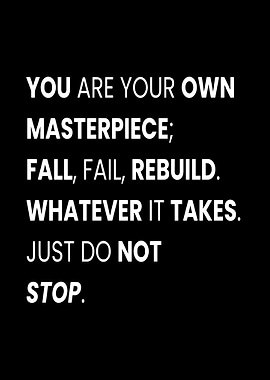 Inspirational Quote: You Are Your Own