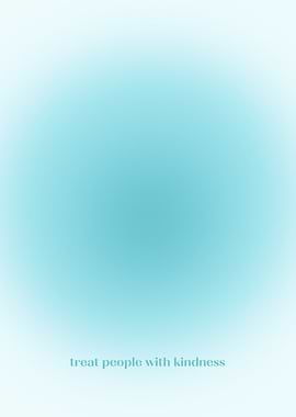 Treat People With Kindness Poster