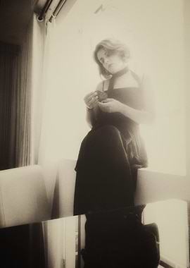 Monochrome Portrait of a Woman