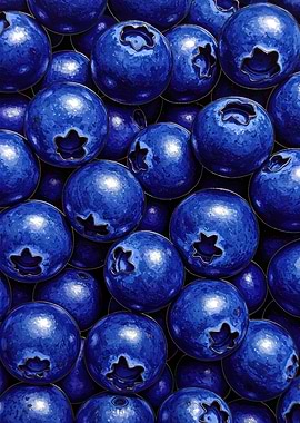 Blueberry Pile