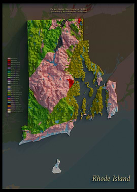 Rhode Island Geological Map