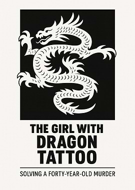 The Girl with Dragon Tattoo Poster