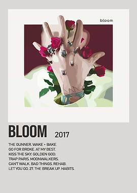Bloom 2017 Album Cover Art
