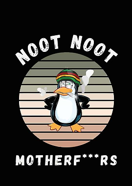Noot Noot Penguin with Attitude