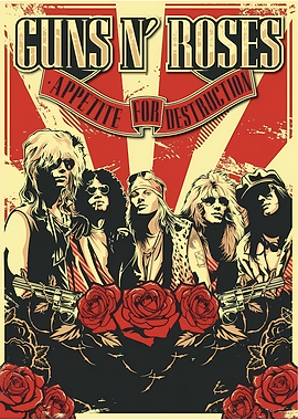Guns N' Roses Appetite for Destruction