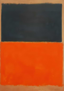 Abstract Color Field Painting