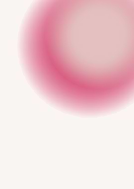 Pink Gradient Circle on White