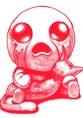 The Binding of Isaac Game Art