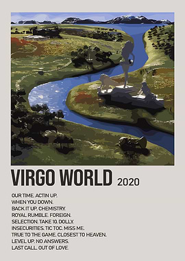 lil tecca album Virgo World 2020 Album Art
