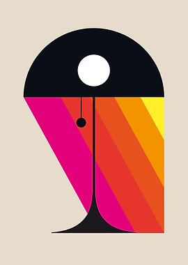 Abstract Lamp Illustration
