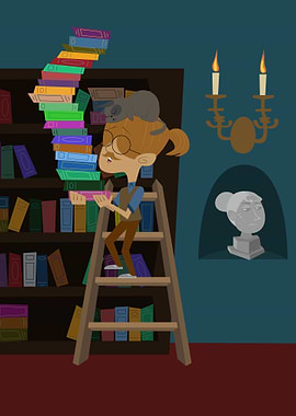 Retro Cartoon Style Library