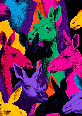 Colorful Animal Pattern