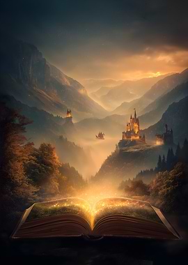 Fantasy Book Landscape