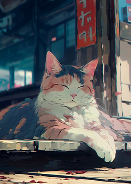 Japanese Street Cat