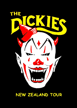 The Dickies New Zealand Tour Poster