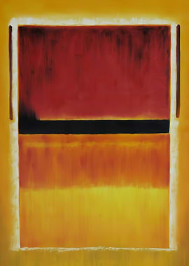 Abstract Color Field Painting