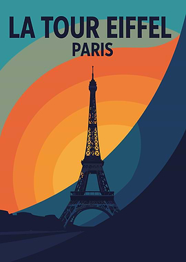 La Tour Eiffel Paris Illustration