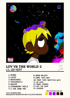 Luv vs The World 2 Album Art