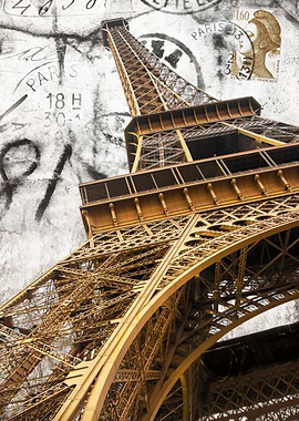 Eiffel Tower Paris Vintage