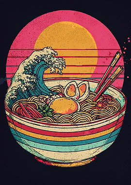Retro Ramen Japanese