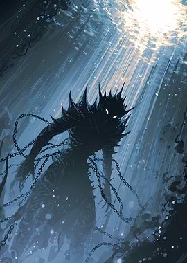 Abyssal Beast in the Deep Ocean