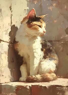Calico Cat Portrait