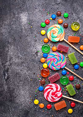 Colorful Candy Assortment