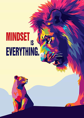 Mindset is Everything: Lion and Cub