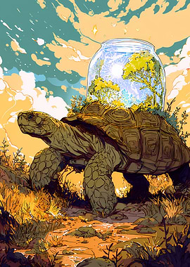 Turtle with Jar Ecosystem