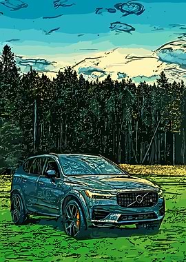 Volvo XC60 in Nature