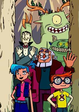 Cartoon Group of Characters