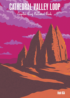 Cathedral Valley Loop Utah