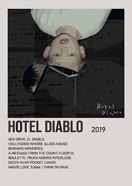 Machine Gun Kelly Hotel Diablo Album Cover Art