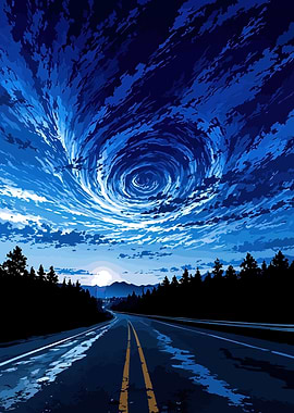 Road to the sky vortex