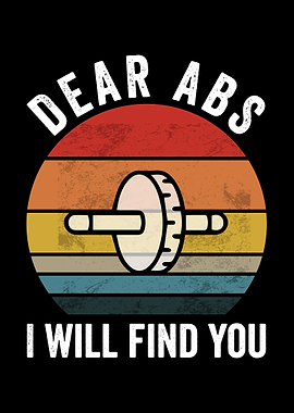 Dear Abs, I Will Find You Retro Workout