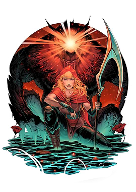 Red Riding Hood and the Werewolf - Dark Fantasy